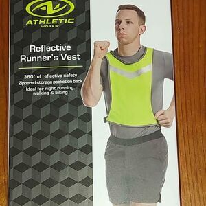 BRAND-NEW Athletic Works Reflective Vest for Walking, working or Running